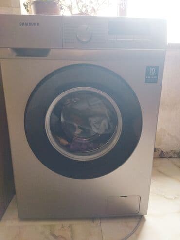 купить стиральную машину бу: Paltaryuyan maşın Samsung, 10 kq, İşlənmiş, Avtomat, Qurutmasız, Ödənişli çatdırılma — 4