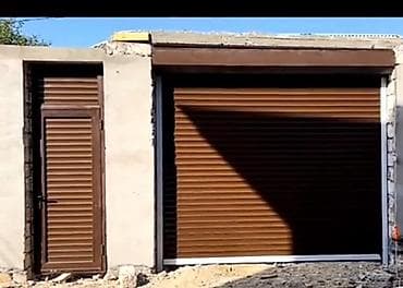 avtomat qapı: Qaraj darvazası, Seksional, Avtomatik, rəng - Qəhvəyi, Fotosel — 3