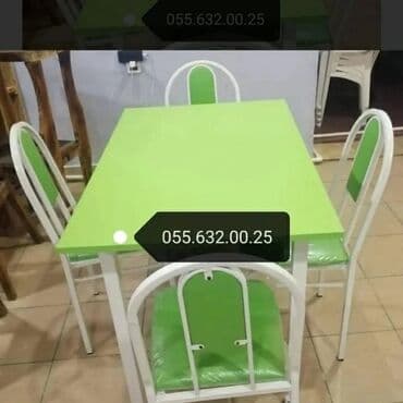 stol stul kafe ucun: Kafe və cayxana üçün stol stul desti anbardan satiş var Modellər — 2