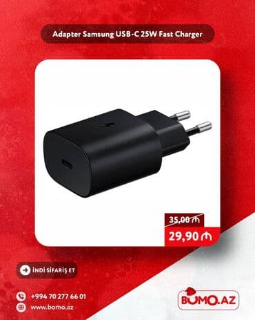 samsung adaptoru: Adapter Samsung, Yeni — 1