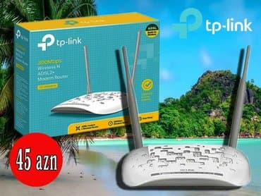 Modemlər və şəbəkə avadanlıqları: Yeni model 2 antena 4 port zemanet telesin