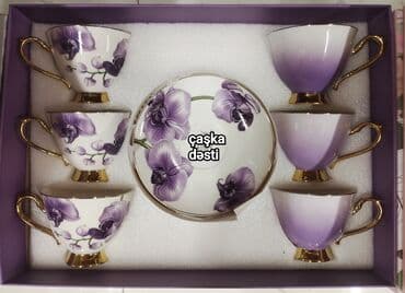 набор посуды: Çay dəsti, Keramika, 6 nəfərlik — 1