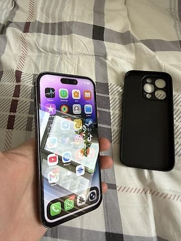 Elektronika: IPhone 14 Pro, 128 GB, Deep Purple, Zəmanət, Simsiz şarj, Face ID — 5
