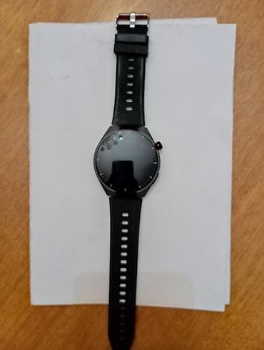 a32 ekranı: Ağıllı saat – dairəvi dizayn, silikon qayış və yan tərəfdə funksional — 2