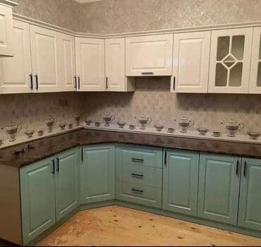 Sifarişlə mətbəx dəsti, Özü çəkən petlələr, MDF, Kredit yoxdur, Pulsuz çatdırılma