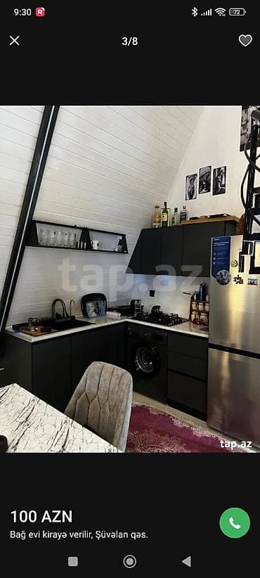 ev samaxi: Mərdəkanda yerləşən isti, hovuzlu bağ evimiz xidmətinizdədi,xidmətə — 4