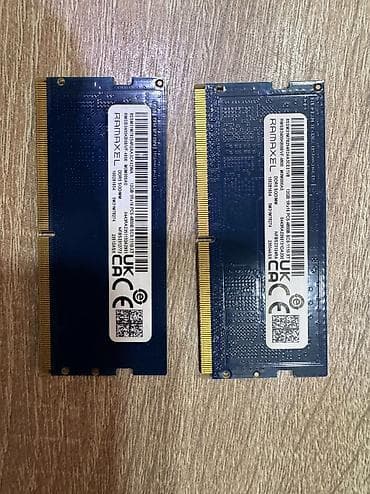 ps temiri: ⚡️ Ramaxel DDR5 12GB 4800MHz Laptop RAM-ları Satışda! ⚡️ 2 Ədəd 12 GB — 1