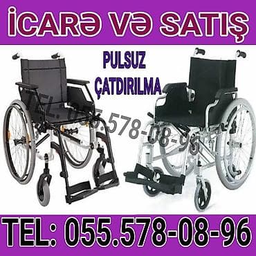 Məhsul: Manual əlil arabaları – icarə və satış Xüsusiyyətlər: - — 1