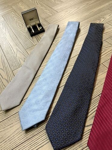 прокат мужских костюмов в баку: Галстук, Massimo Dutti — 1