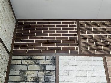 Dekorativ divar panelləri – kərpic fakturalı - Material: yüngül