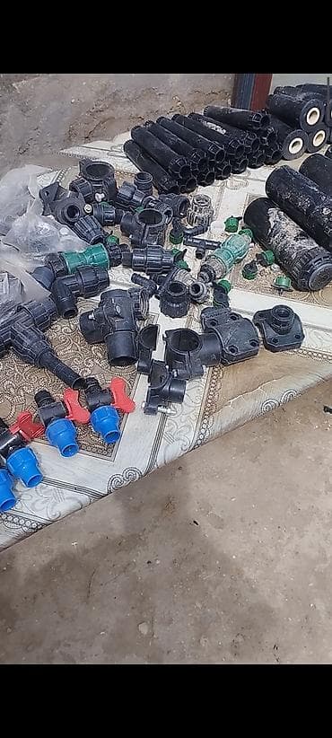 Шланги: Damla və yağmurlama suvarma sistemi üçün komplekt hissələr dəsti — 3