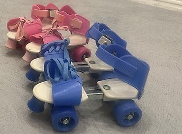 Uşaq dördtəkərli tənzimlənən konki (ayaqqabının üzərinə taxılan) - — 2