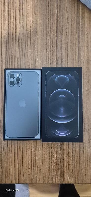 macbook apple: IPhone 12 Pro, 256 GB, Graphite, Barmaq izi, Simsiz şarj, Face ID — 2