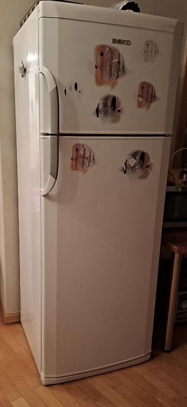 metbext ucun: 2 qapılı Beko Soyuducu Satılır, rəng - Ağ — 6