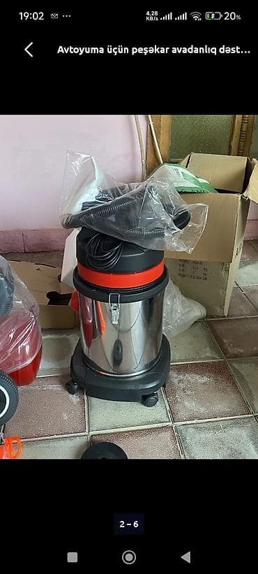 unitaz moyka: Avtoyuma və detallı təmizlik üçün peşəkar avadanlıq dəsti Tərkib: - — 9