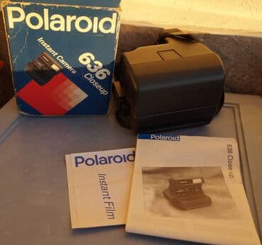 Видеокамеры: Fotoaparat Palaroid “Palaroid” markalı 636 Closeup model qutusunda — 9