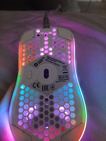 kampütür: RGB işıqlı oyun siçanı - Korpusu yüngül və havalandırılan “honeycomb” — 5