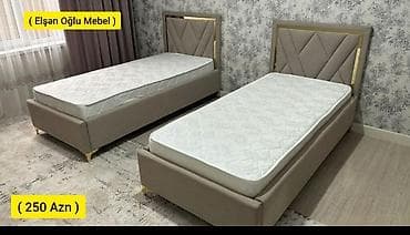 Yeni, Təknəfərlik çarpayı, Bazasız, Matras ilə, Siyirməsiz, Rusiya