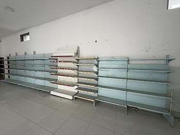 hamam ref: Mağaza üçün vitrin və rəf sistemləri - Metal divar tipli market — 2