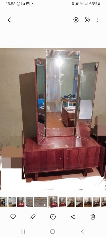 мойка шкаф для кухни: Б/у, Трюмо, МДФ, Нет кредита, Нет доставки — 1