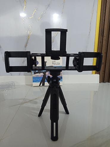 telefon tutacag: Live Multi Clip – 3‑ü 1‑də telefon tutacağı (lampastend üçün) — 10