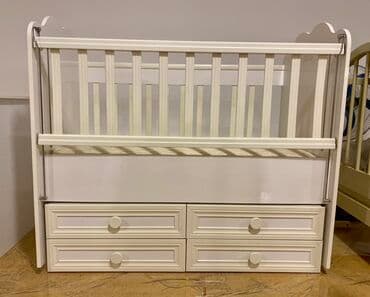 kohnə mebel alışı: Oğlan və qız üçün, İşlənmiş, Beşik, Komod — 2