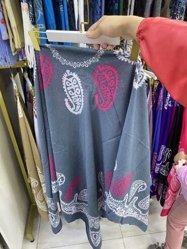 шарфы и палантины из пашмины: Boz rəng tonlarında şal/örtü kolleksiyası - Naxış: Şərq üslubunda — 2