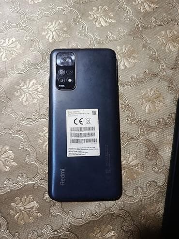 hyperx cloud alpha s: Redmi 11, 128 GB, rəng - Qara, Barmaq izi — 2