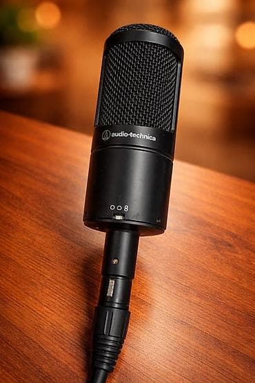 kalonka mikrafon: 🎙️ Audio-Technica AT2050 studiya mikrofonu – aksesuarlarla birlikdə — 1