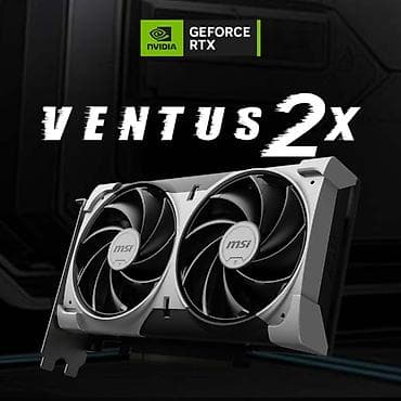 MSI GeForce RTX 5060 8G VENTUS 2X OC, 8GB GDDR7 NVIDIA-nın ən son