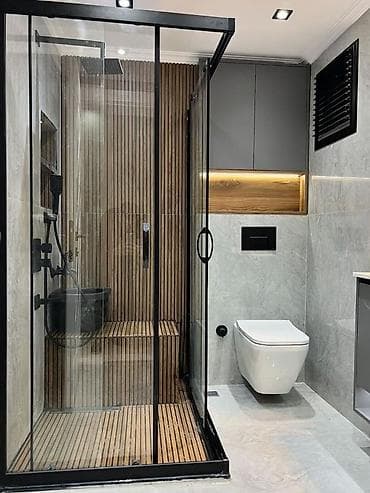 Сантехника: Новый Кабинка с открытым верхом, Бесплатная доставка — 4