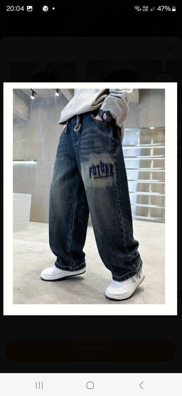 детские вещи джинсы: Teze 12,13 yawa cins — 3