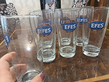 pive bakalı: Qədəhlər, rəng - Göy, Şüşə, 500 ml — 2