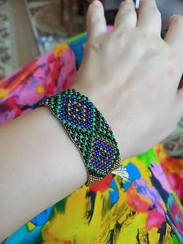 muncuq qolbaqlar: Mağazalar üçün əl işi aksessuarlar – zakazla hazırlanır Kristal — 10