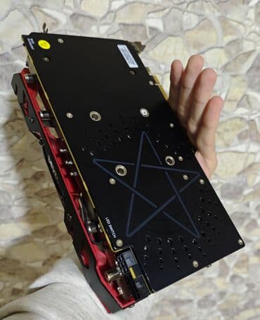 Ana platalar: Videokart PowerColor Radeon RX 580, 8 GB, İşlənmiş — 2