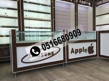 Ofis mebeli: Butun növ mağaza vitrinləri sifarişi — 1