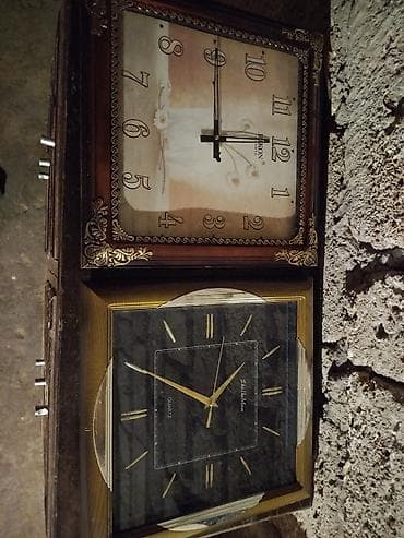 retro saat: Divar saatları, Saniyə əqrəbi — 2