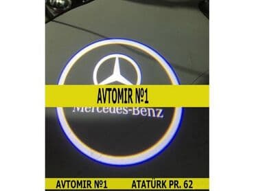 led isiqlar qiymeti: "mercedes-benz ml 164" qapı loqo işığı bundan başqa hər növ — 1