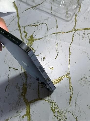 IPhone 13 Pro Max, 128 GB, Mavi, Qırıq