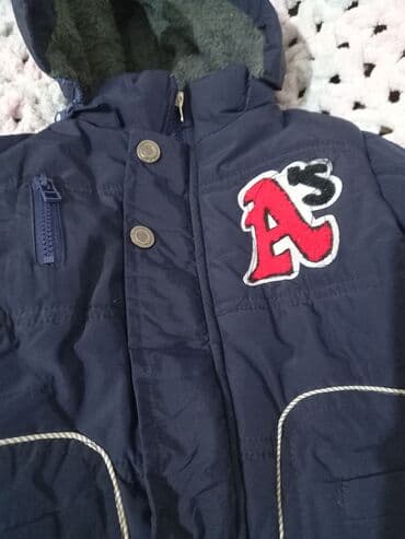 Комбинезоны: Uşaq qış gödəkçəsi - Rəng: tünd göy - Ölçü: körpə/kiçik uşaq ölçüsü — 2