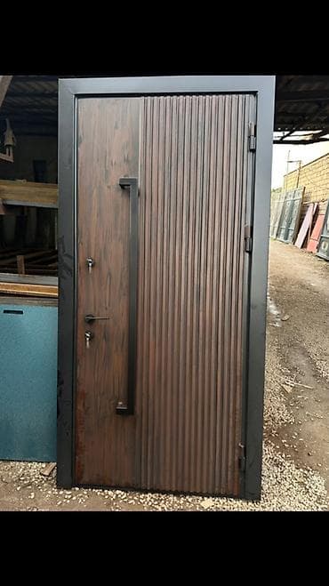 Darvaza Seyf qapıların yerində təmiri Rənglənməsi yenisin sifarişi — 5
