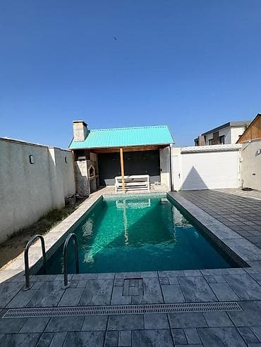 qusarda kiraye ev: Bağ evi kirayə verilir, Mərdəkan Mərdəkanda yerləşən isti, hovuzlu bağ — 8