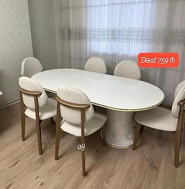 Açılmayan, Oval masa, 6 stul