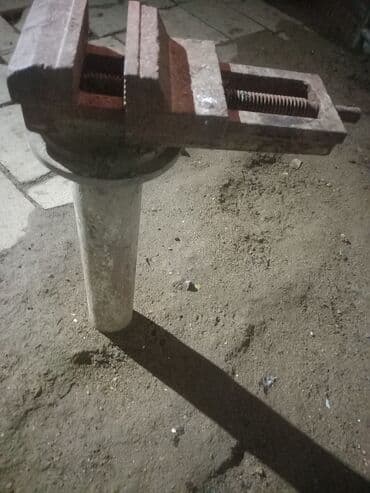 Dəzgah üçün metal sıxac (qısqac). - Material: ağır tökmə