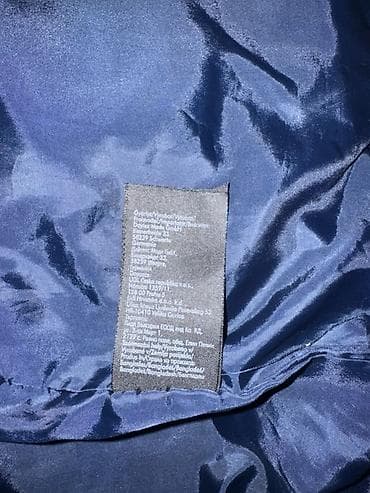 hamam xalat: LIVERGY kapüşonlu yüngül jaket - Rəng: Tünd göy/navy - Model: Tam ön — 3