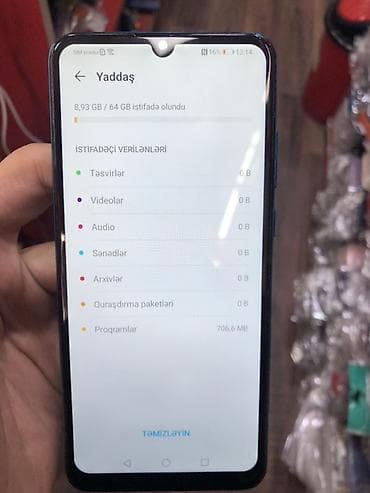 telfonu: Honor 9X, 64 GB, rəng - Mavi, Barmaq izi, Face ID, İki sim kartlı — 2