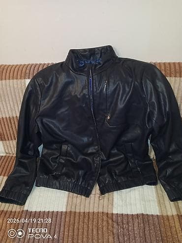 koja pencək: Kişi dərisi görünümlü goy gödəkçə temiz turk mali deri godekcedi — 2