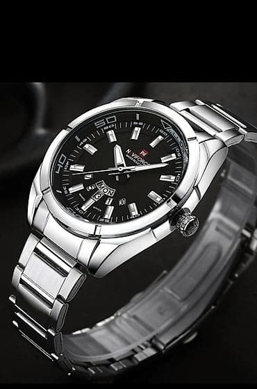 shshd saat: Qol saatı, NaviForce, rəng - Qara — 7