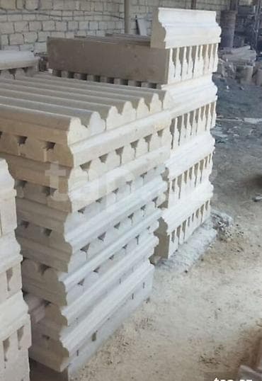 bag ucun dekorlar: Aqlay və hasar üçün beton dekorativ elementlər. Məhsul şəkillərdə — 8
