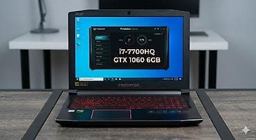 İşlənmiş Acer Predator, 15.6 ", Intel Core i7, 512 GB, Pulsuz çatdırılma, Ödənişli çatdırılma